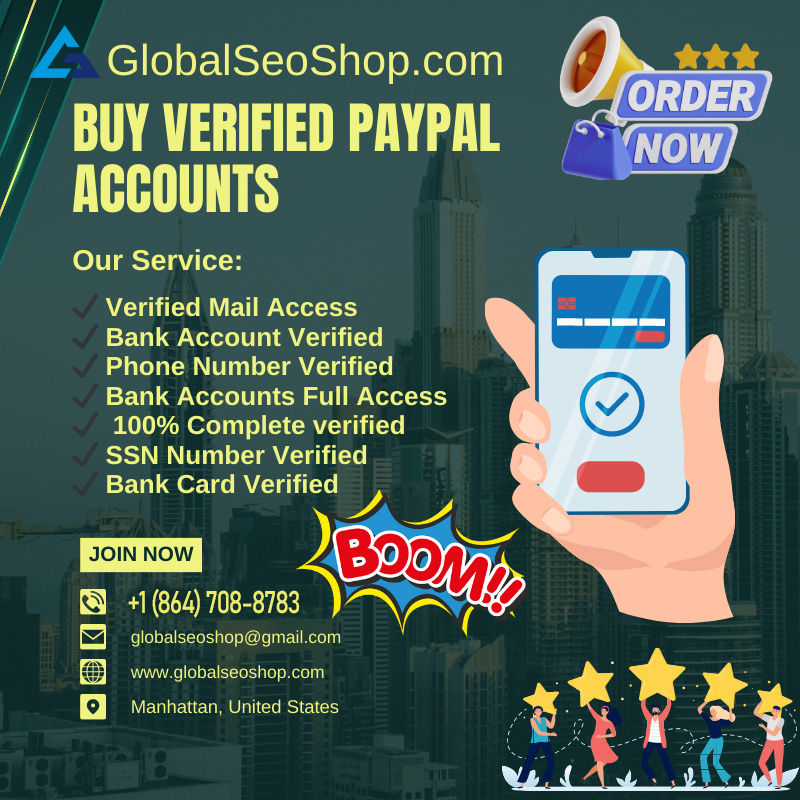 Buy Verified PayPal Accounts from globalseoshop – Fast, Secure & Trusted