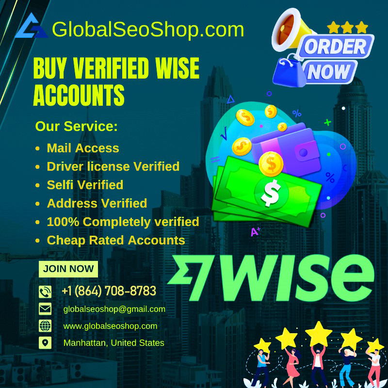 Buy Verified Wise Accounts globalseoshop – Fast, Secure, and Trusted Worldwide