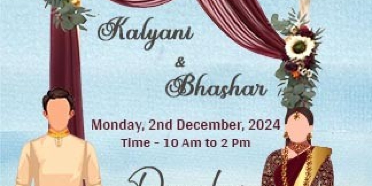 ? A Modern Way to Say “We’re Getting Married!”: Digital Wedding Invitation Card