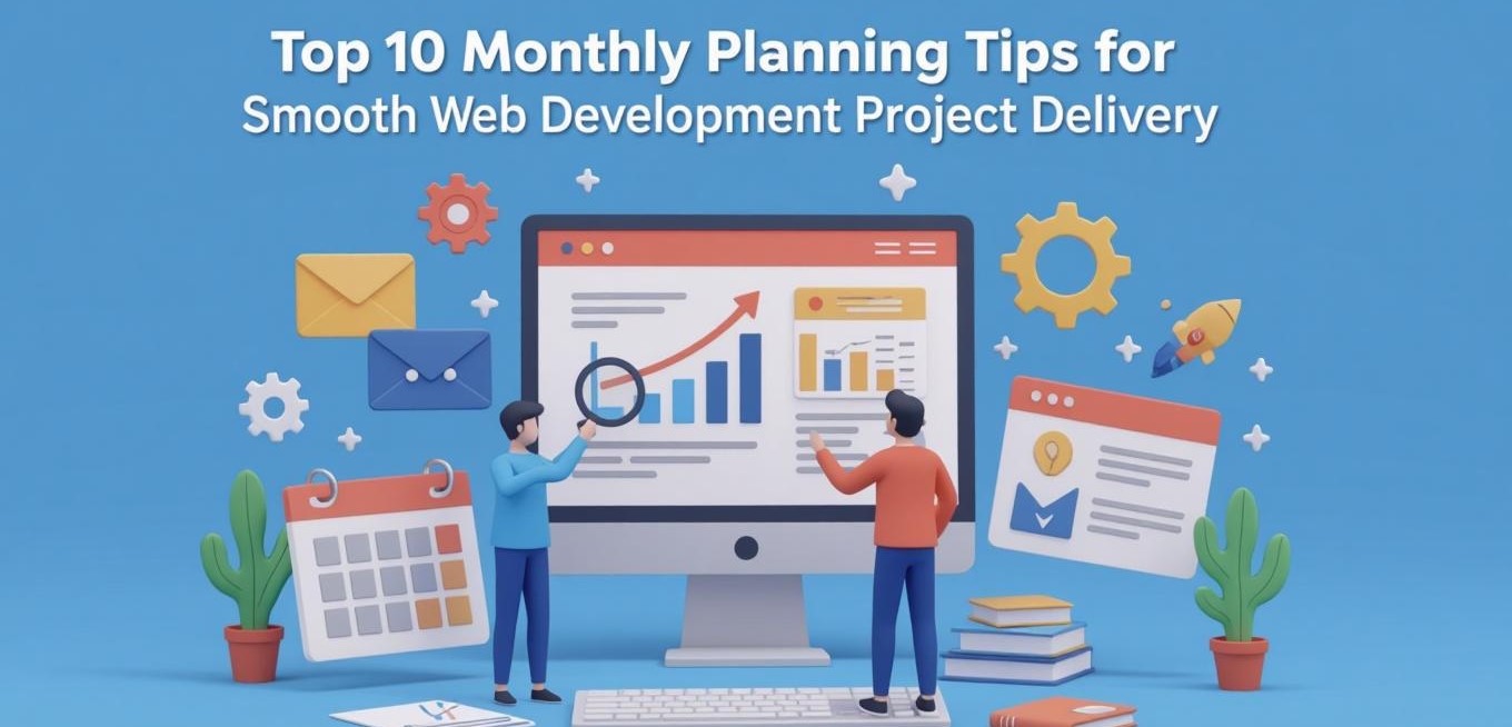 Top 10 Monthly Planning Tips for Smooth Web Development Project Delivery - Edtech Blog