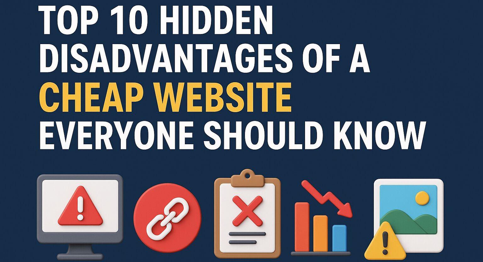 Top 10 Hidden Disadvantages of a Cheap Website Everyone Should Know - Edtech Blog