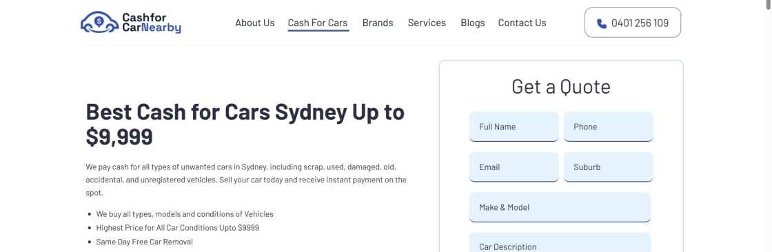 Cash for Car Nearby Cover Image